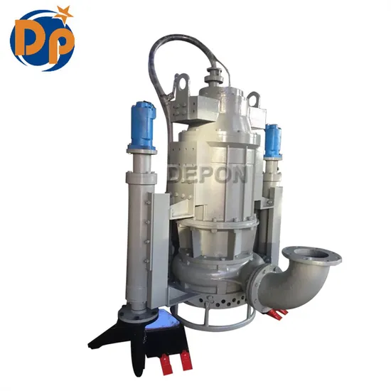 Pompa sommergibile industriale per liquami ad alta pressione con pompa per acqua di mare con agitatore